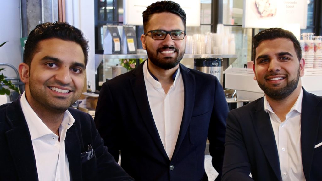 ELITE 2019 Entrepreneurs Parth Khanna, Kumar Erramilli, and Kapil Kalra of ACTO