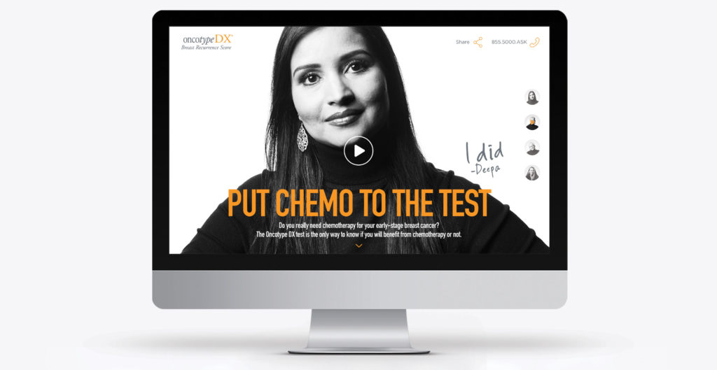 2019 Pharma Choice Consumer Website Bronze Winner W2O and Exact Sciences