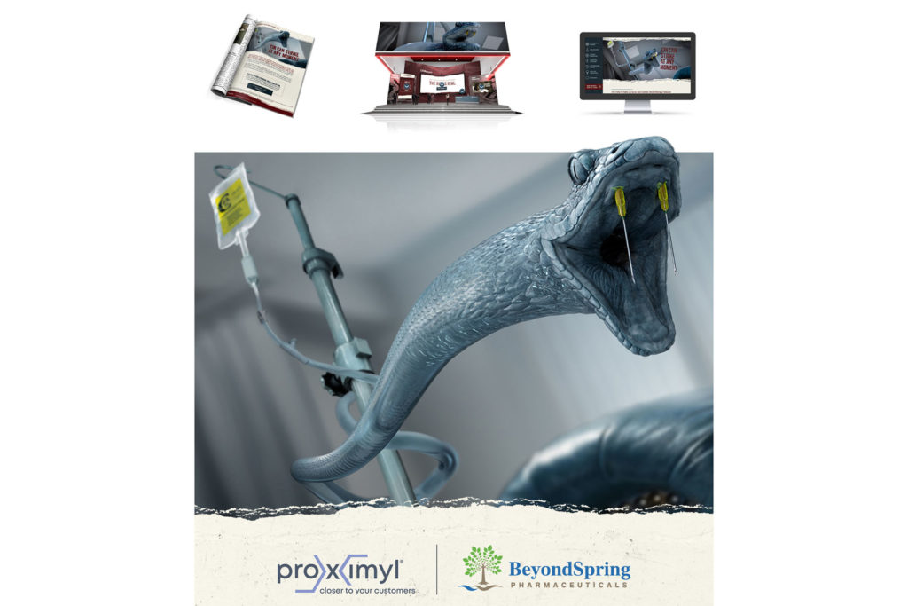 PM360 2021 Trailblazer Awards Professional Website/Online Initiative Gold Winner BeyondSpring and Proximyl Health