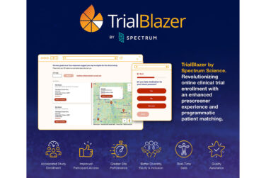 Spectrum Science’s TrialBlazer is revolutionizing online clinical trial enrollment with an enhanced prescreener experience and programmatic patient matching.