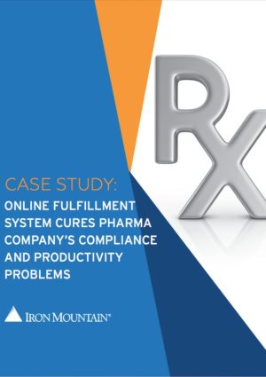 Online Fulfillment System Cures Pharma Company’s Compliance and Productivity Problems