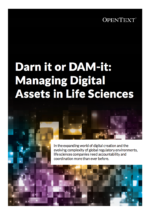Darn it or DAM-it: Managing Digital Assets in Life Sciences