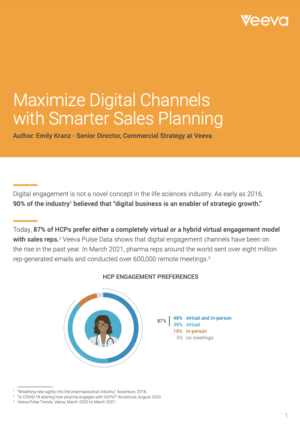 WhitePaper: Maximize Digital Channels with Smarter Sales Planning