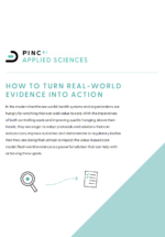 How to turn real-world evidence into action